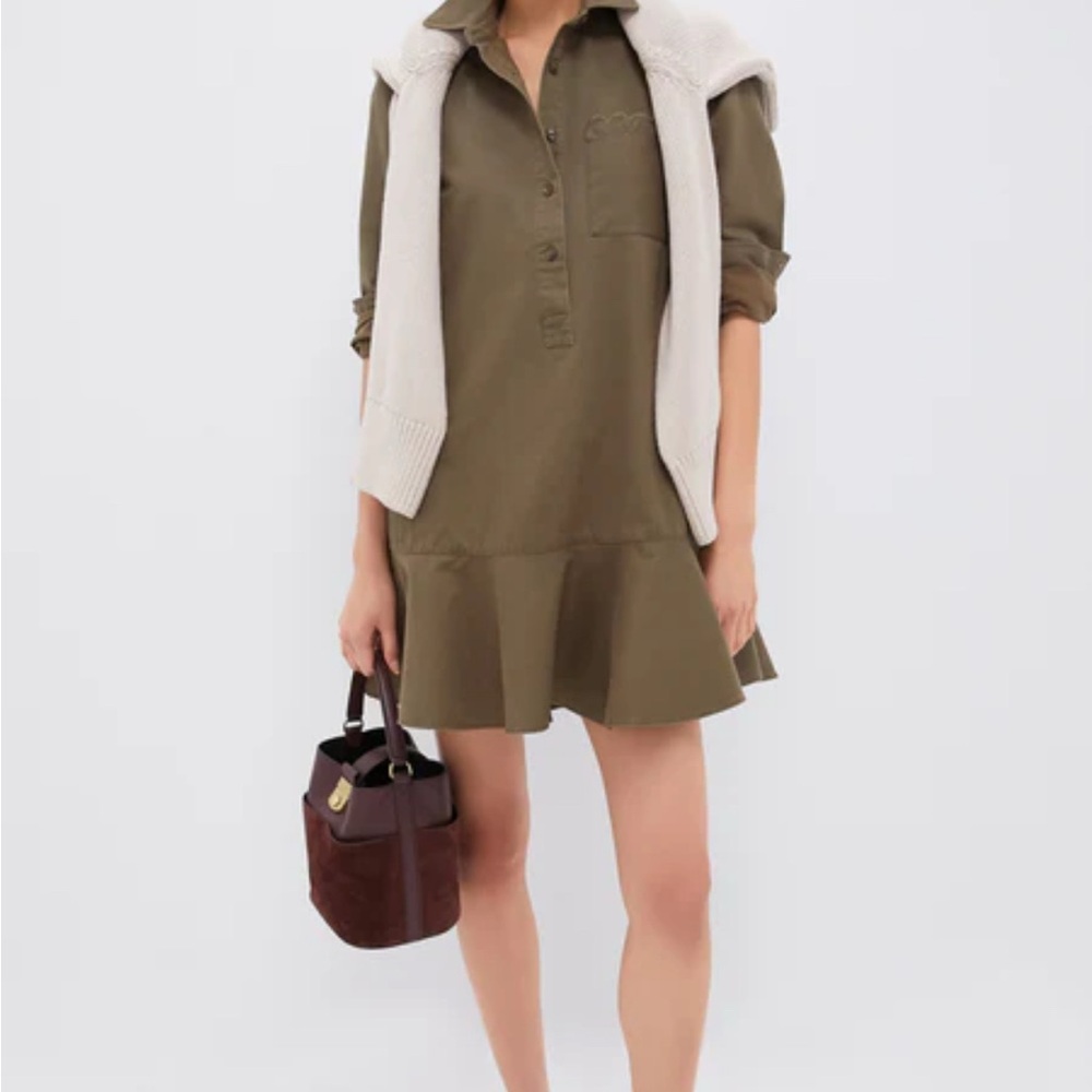 Tuckernuck Olive Green Midi Dress